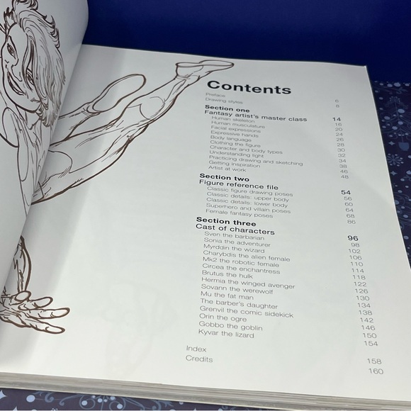 Anatomy for Fantasy Artists Guide Book Glenn Fabry - Picture 5 of 7